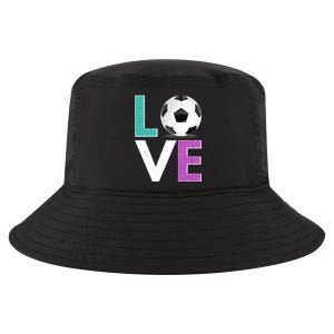 LOVE Soccer Sports Fan Cool Comfort Performance Bucket Hat