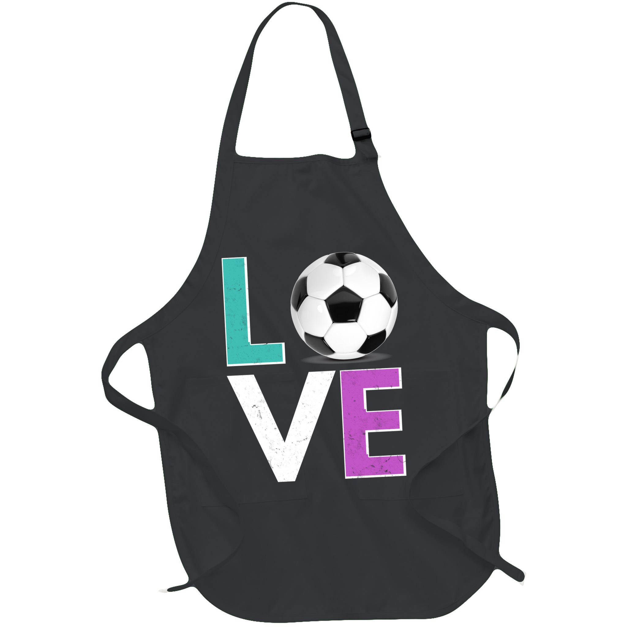 LOVE Soccer Sports Fan Apron