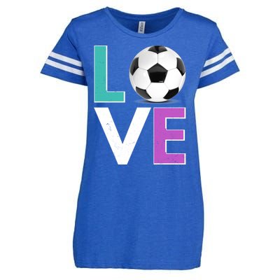 LOVE Soccer Sports Fan Enza Ladies Jersey Football T-Shirt