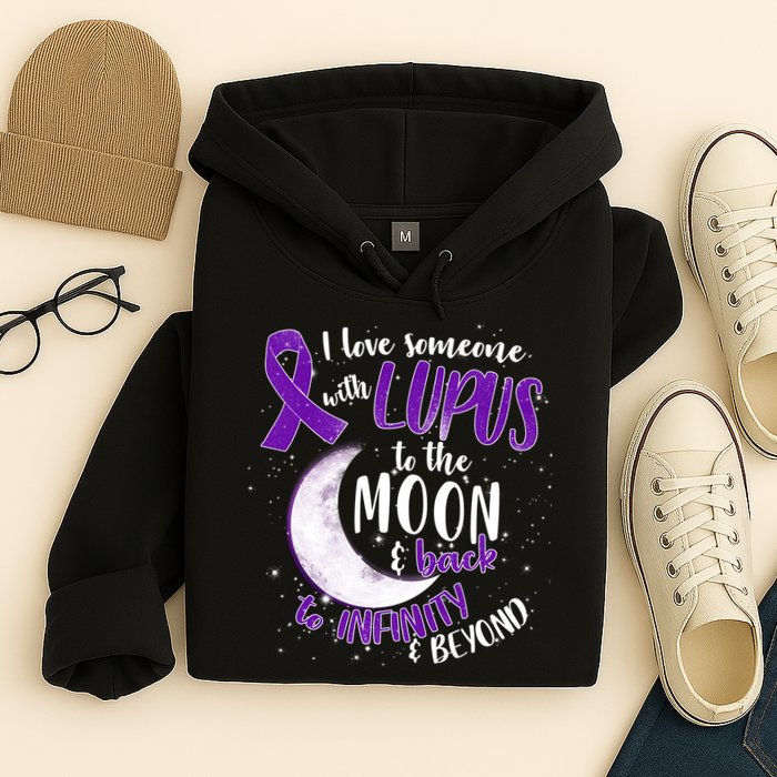 Love Someone With Lupus To The Moon And Back Hoodie