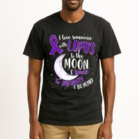 Love Someone With Lupus To The Moon And Back Tall T-Shirt
