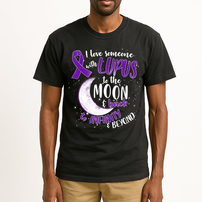 Love Someone With Lupus To The Moon And Back Tall T-Shirt