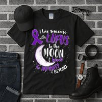 Love Someone With Lupus To The Moon And Back Tall T-Shirt