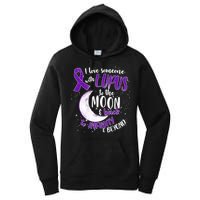 Love Someone With Lupus To The Moon And Back Women's Pullover Hoodie