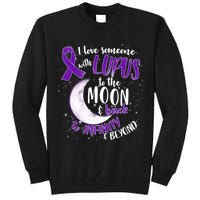 Love Someone With Lupus To The Moon And Back Tall Sweatshirt