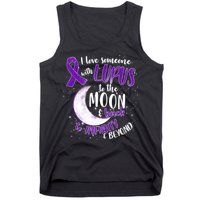 Love Someone With Lupus To The Moon And Back Tank Top
