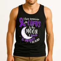 Love Someone With Lupus To The Moon And Back Tank Top