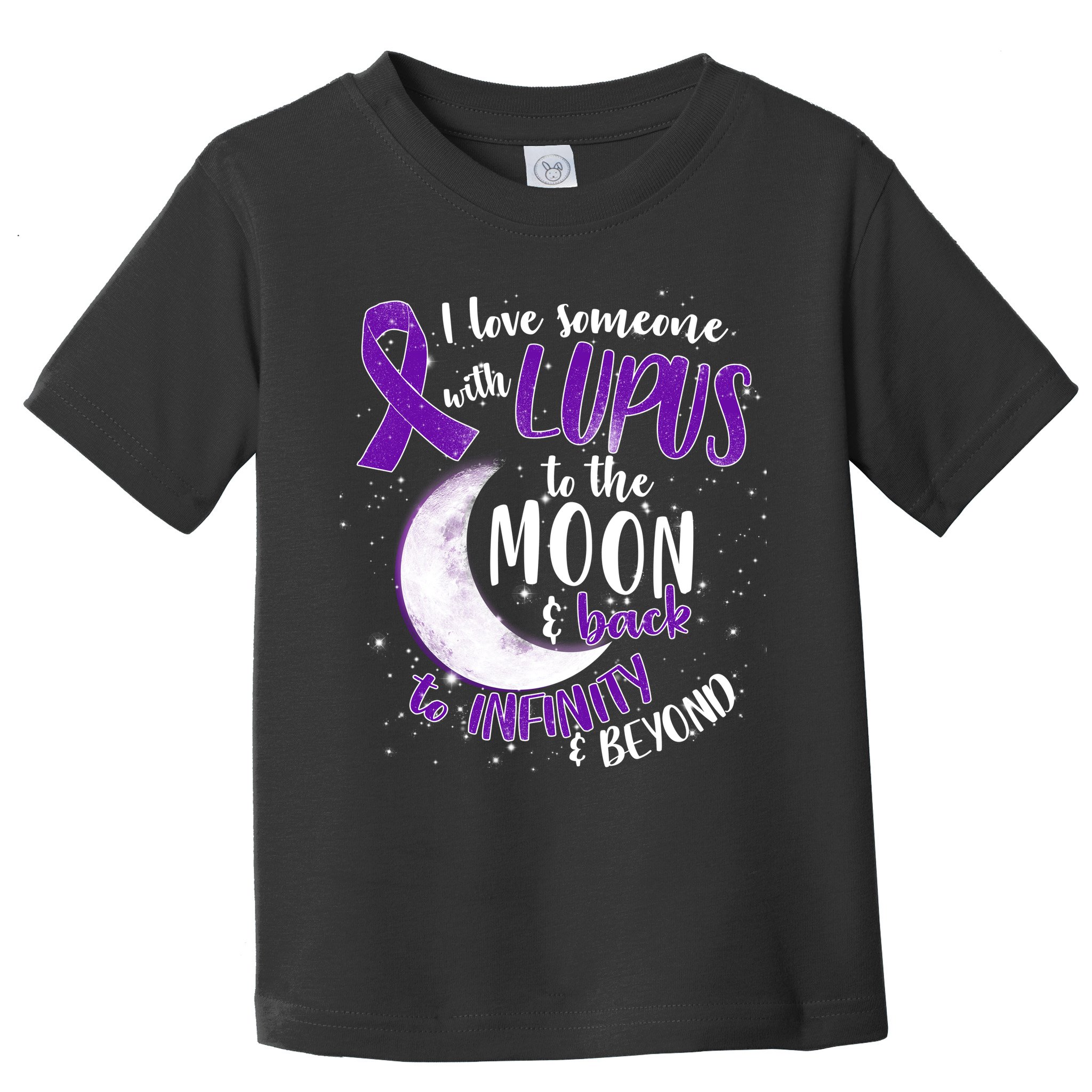 Love Someone With Lupus To The Moon And Back Toddler T-Shirt