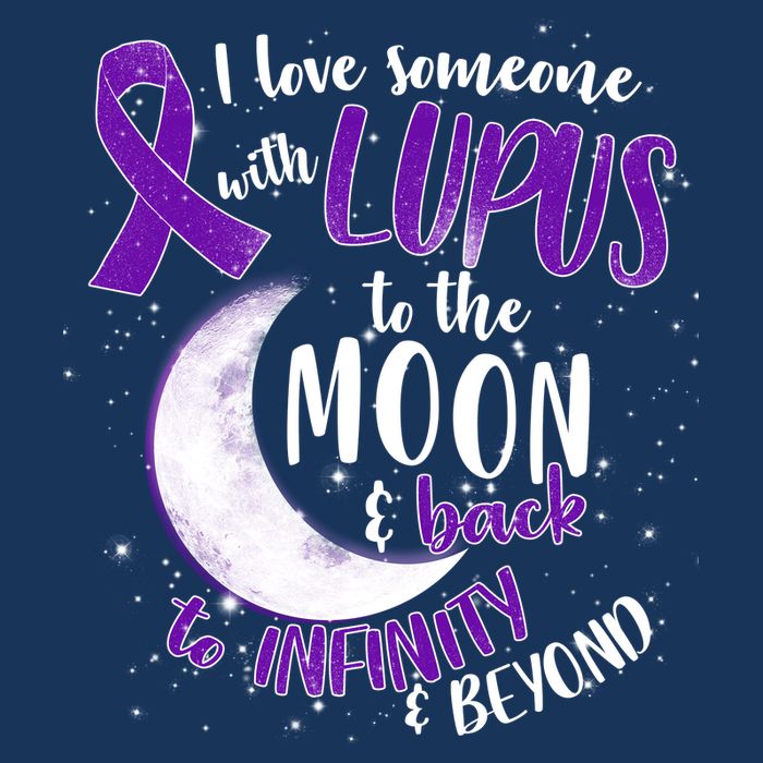 Love Someone With Lupus To The Moon And Back Infant Baby Jersey Bodysuit
