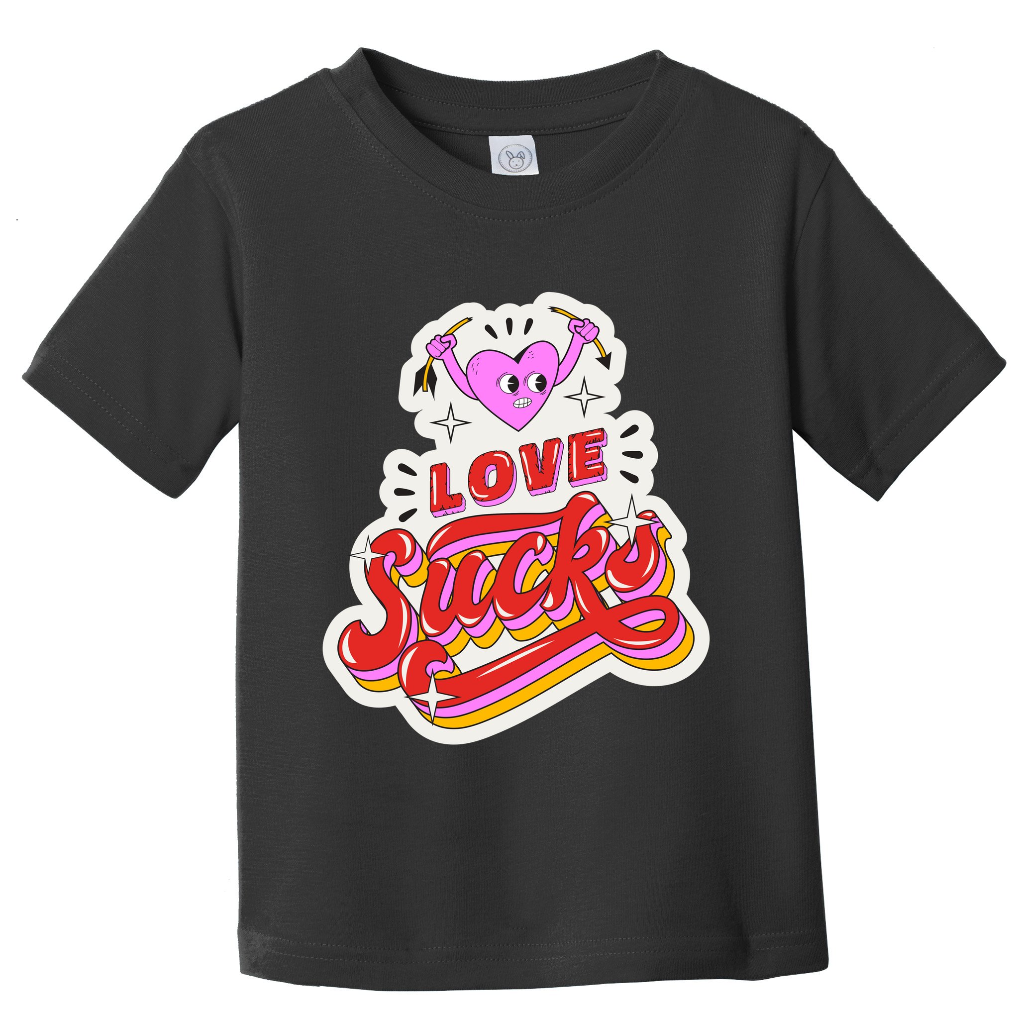 Love Sucks Funny Valentine's Day Toddler T-Shirt