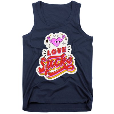 Love Sucks Funny Valentine's Day Tank Top