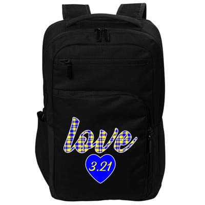 Love Support Down Syndrome Awareness Impact Tech Backpack