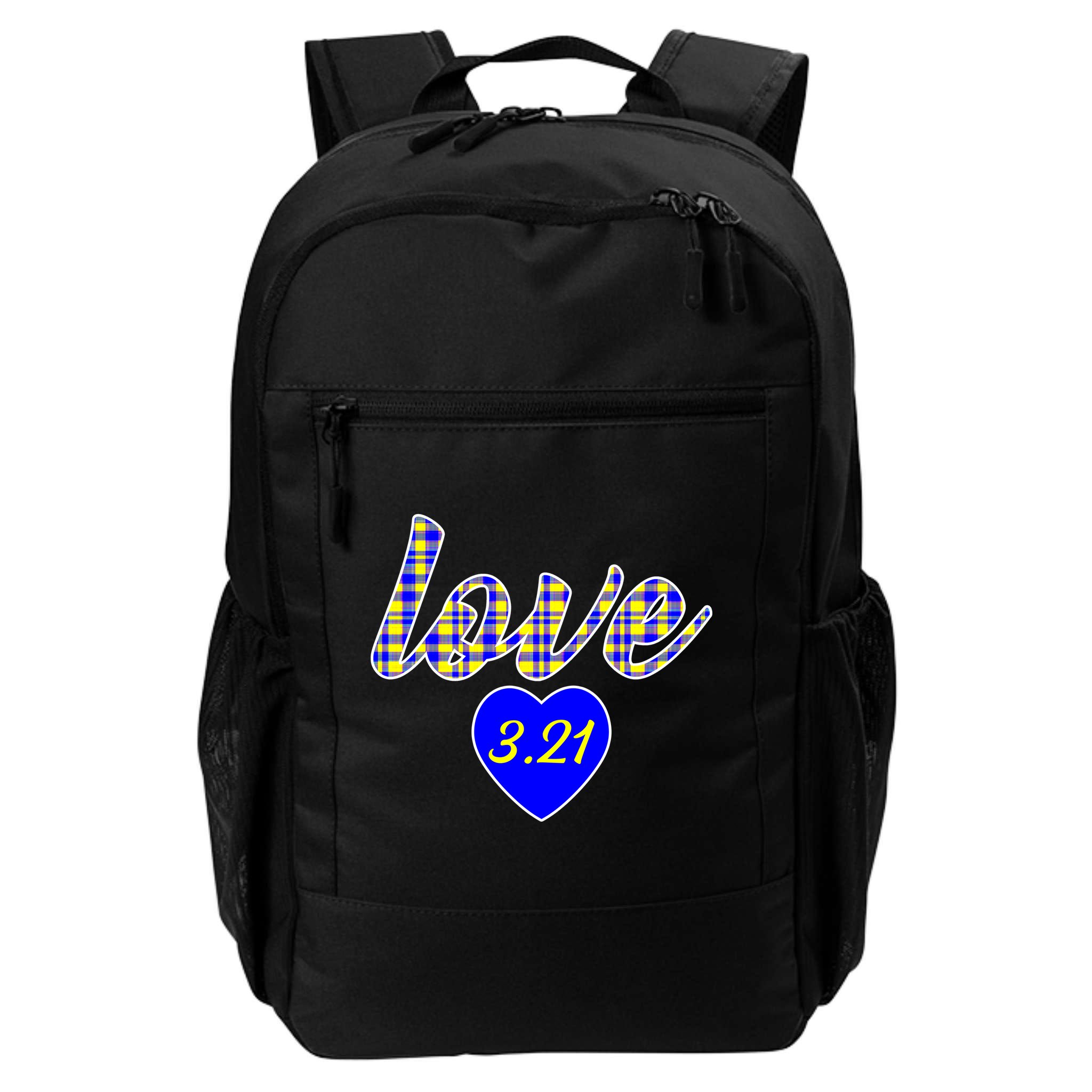 Love Support Down Syndrome Awareness Backpack