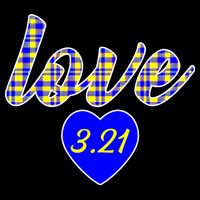Love Support Down Syndrome Awareness Backpack