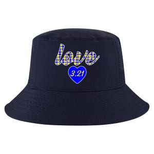 Love Support Down Syndrome Awareness Cool Comfort Performance Bucket Hat