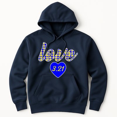 Love Support Down Syndrome Awareness Hoodie