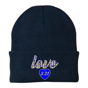 Love Support Down Syndrome Awareness Knit Cap Winter Beanie