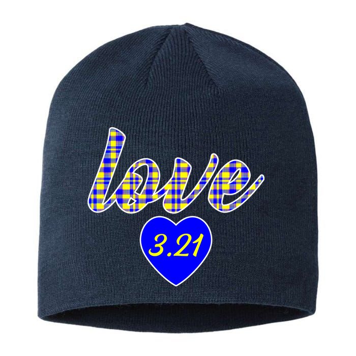 Love Support Down Syndrome Awareness Sustainable Beanie