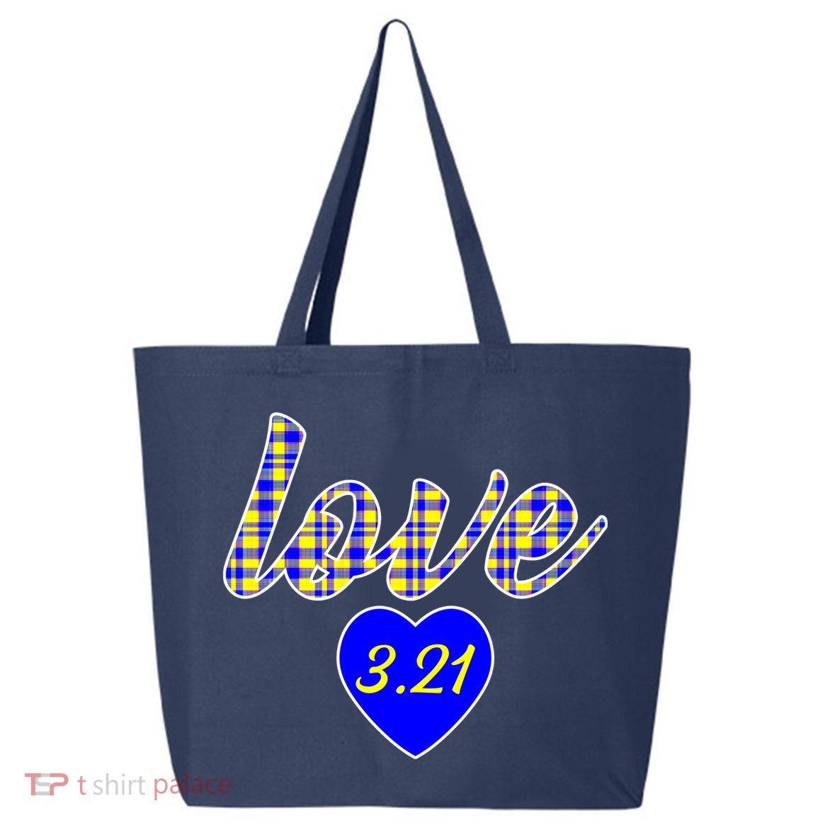 Love Support Down Syndrome Awareness 25L Jumbo Tote
