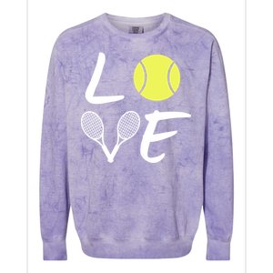 Love Tennis Colorblast Crewneck Sweatshirt