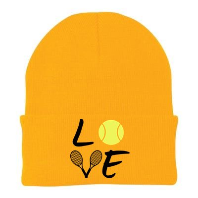 Love Tennis Knit Cap Winter Beanie