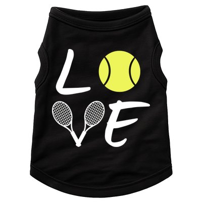 Love Tennis Doggie Tank