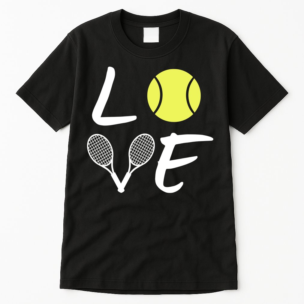 Love Tennis Tall T-Shirt