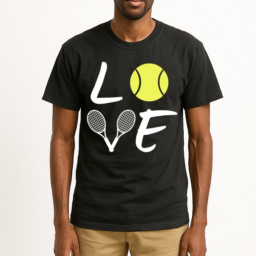 Love Tennis Tall T-Shirt