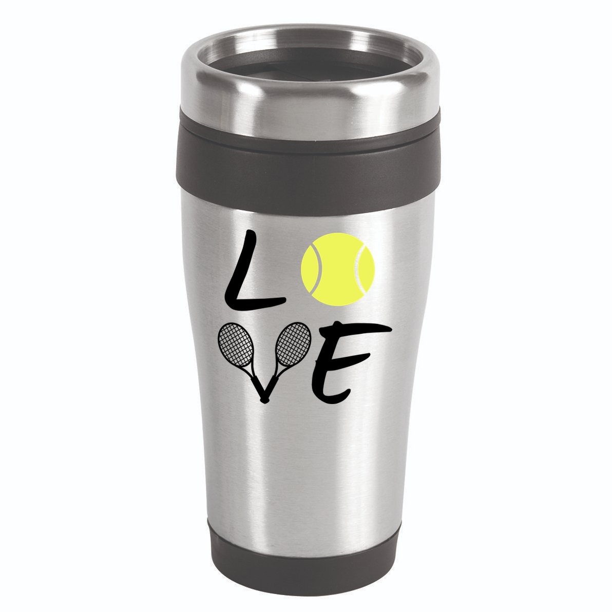 Love Tennis 16oz Travel Tumbler