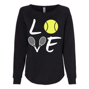 Love Tennis Womens California Wash Sweatshirt