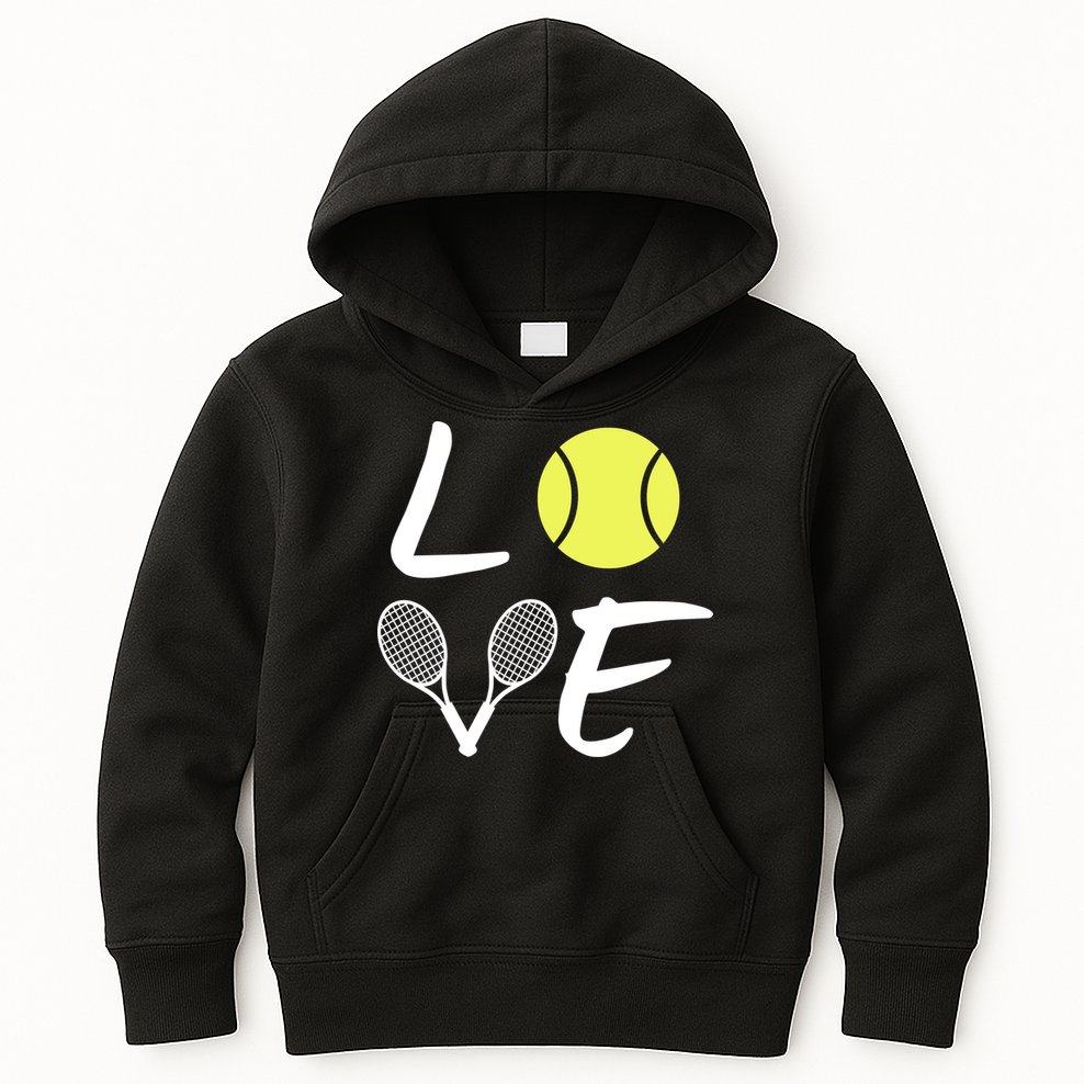 Love Tennis Kids Hoodie