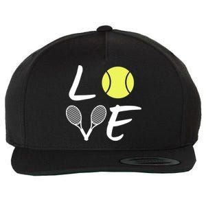 Love Tennis Wool Snapback Cap