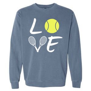 Love Tennis Garment-Dyed Sweatshirt