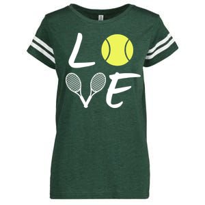 Love Tennis Enza Ladies Jersey Football T-Shirt