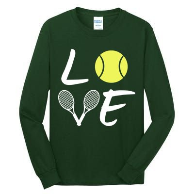 Love Tennis Tall Long Sleeve T-Shirt