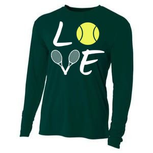 Love Tennis Cooling Performance Long Sleeve Crew