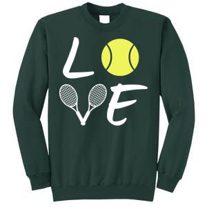 Love Tennis Tall Sweatshirt