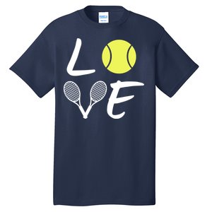 Love Tennis Tall T-Shirt