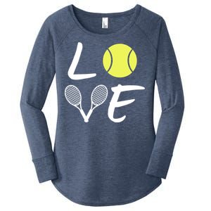 Love Tennis Women's Perfect Tri Tunic Long Sleeve Shirt