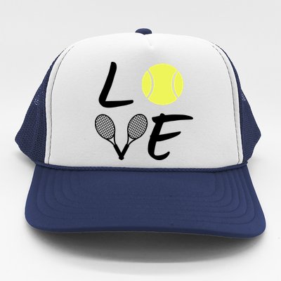 Love Tennis Trucker Hat