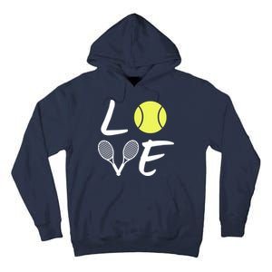 Love Tennis Tall Hoodie