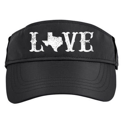 Love Texas Adult Drive Performance Visor
