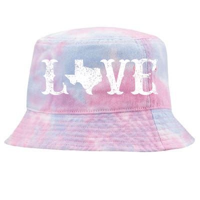 Love Texas Tie-Dyed Bucket Hat