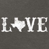 Love Texas Cotton Canvas Backpack