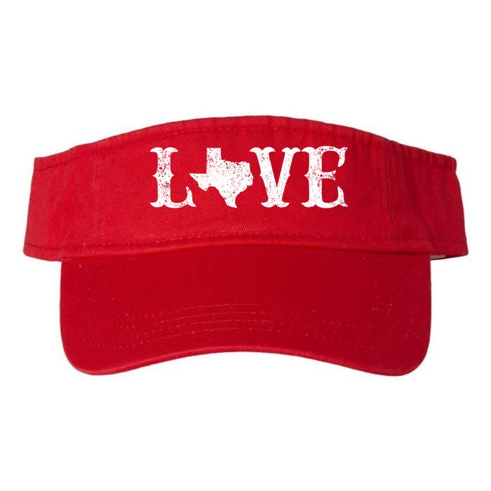 Love Texas Valucap Bio-Washed Visor