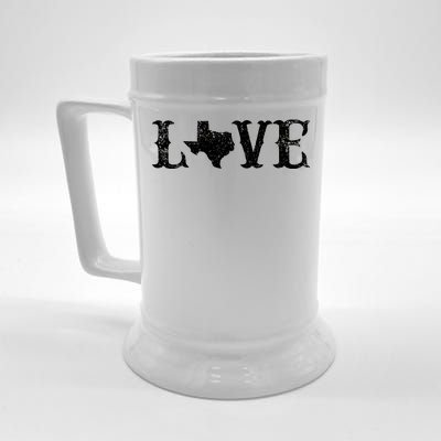 Love Texas Beer Stein