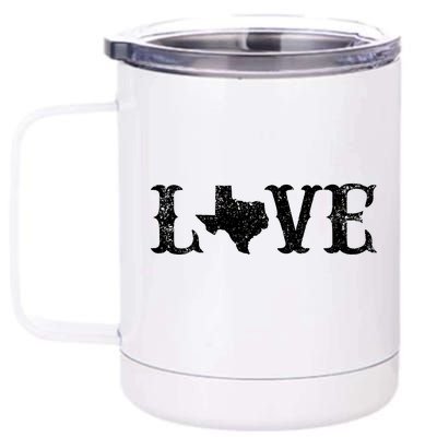 Love Texas 12 oz Stainless Steel Tumbler Cup