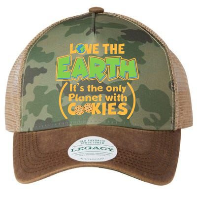 Love the Earth It's the Only Planet with Cookies Legacy Tie Dye Trucker Hat