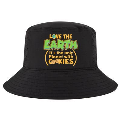Love the Earth It's the Only Planet with Cookies Cool Comfort Performance Bucket Hat