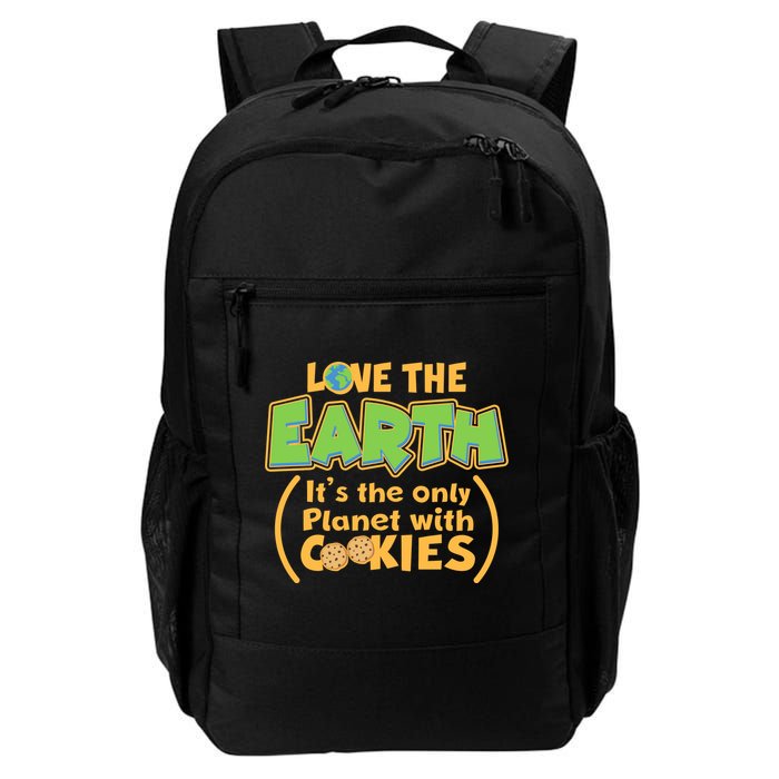 Love the Earth It's the Only Planet with Cookies Backpack